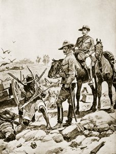 1893年、マタベレの軌跡 作： Richard Caton Woodville junior